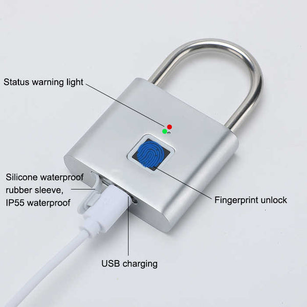 Smart Fingerprint Padlock
