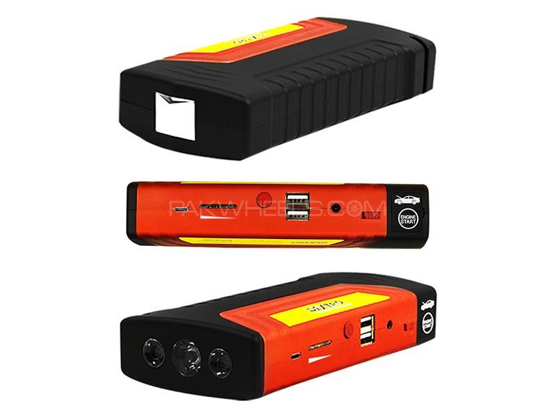 High Power _Portable Car jump Starter & Air Compressor ( multi function )